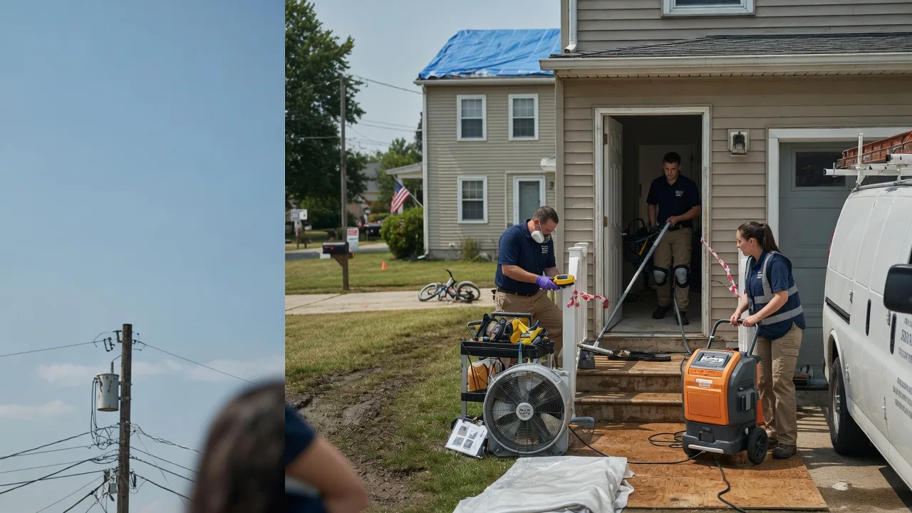 Water Damage Repair in Sacramento, PA near me
